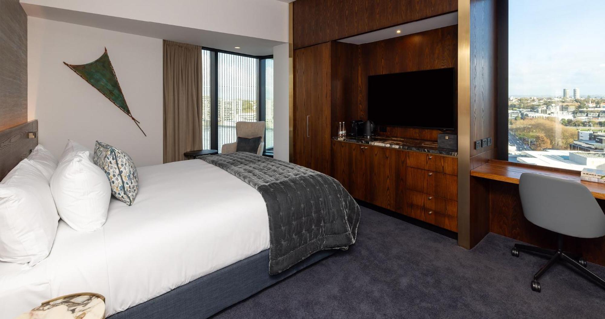 Horizon By Skycity Auckland Zewnętrze zdjęcie A bedroom at the hotel